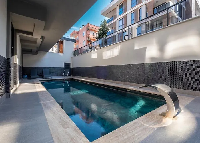 公寓 Duplex In Cleopatra, 200 M To The 阿拉尼亚